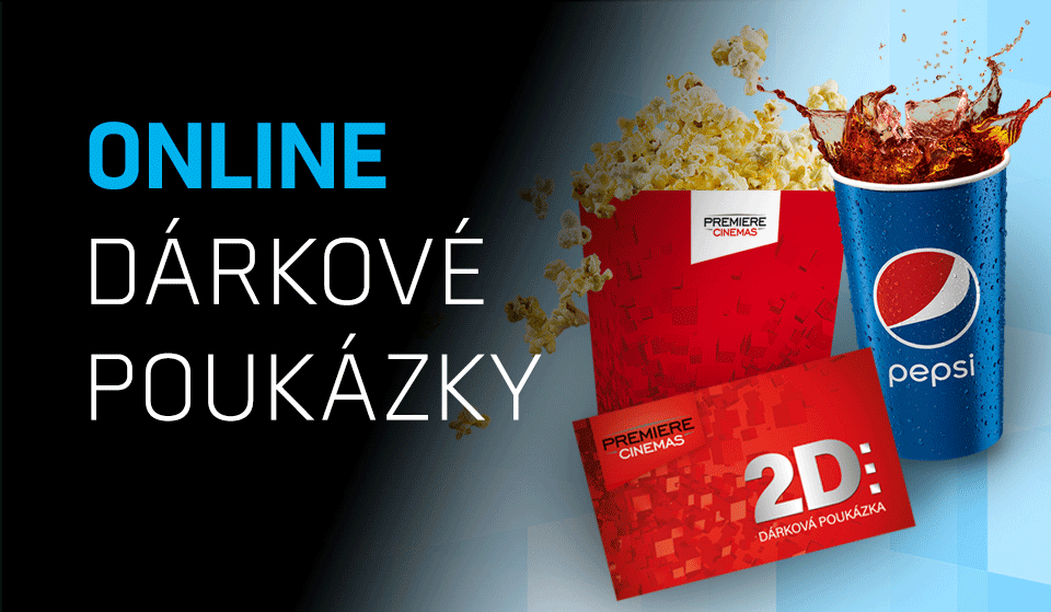 Dárkové poukázky v kině
